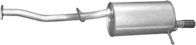Rear Muffler Subaru IMPREZA Saloon · Subaru IMPREZA Estate