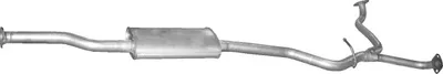 Centre Muffler Subaru OUTBACK · Subaru LEGACY IV Estate · Subaru LEGACY IV