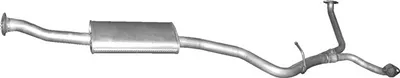 Centre Muffler Subaru FORESTER · Subaru LEGACY IV