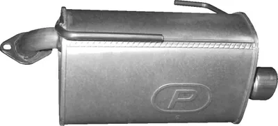 Rear Muffler Subaru FORESTER · Subaru OUTBACK · Subaru LEGACY IV