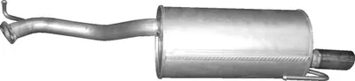 Rear Muffler Subaru LEGACY III