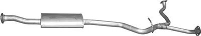 Centre Muffler Subaru OUTBACK · Subaru LEGACY IV Estate