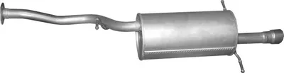 Rear Muffler Subaru LEGACY III Estate
