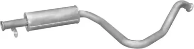 Centre Muffler Saab 900 II Coupe · Saab 900 II · Saab 900 II Convertible