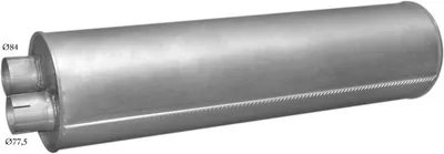 Posterior silencer POLM 61.07