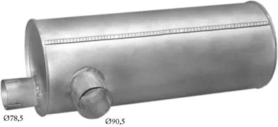 Posterior silencer POLM 61.08