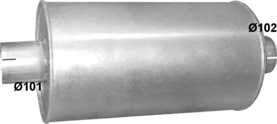 Posterior silencer POLM 61.29