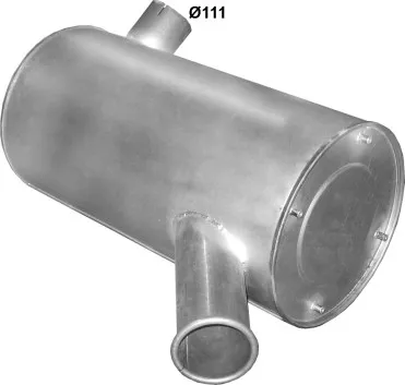 Posterior silencer POLM 64.01