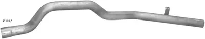 Exhaust pipe POLM 67.03