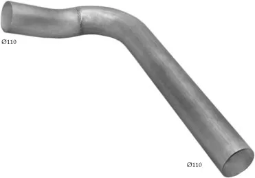 Exhaust pipe POLM 68.04