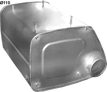Rear silencer POLM 68.21