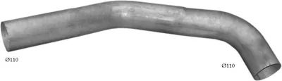 Exhaust tube POLM 68.23