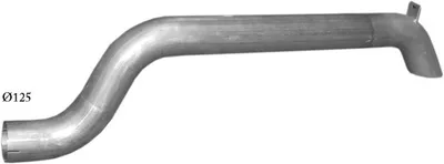 Exhaust tube POLM 68.39