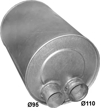 Posterior silencer POLM 68.52