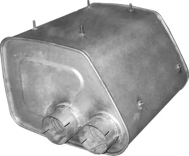 Back silencer POLM 68.68