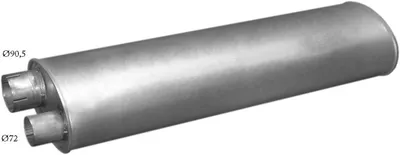 Back silencer POLM 69.04