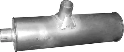 Back silencer POLM 69.118