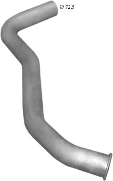 Exhaust pipe POLM 69.12