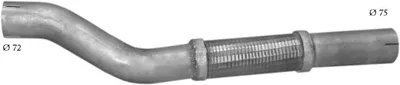 Exhaust pipe POLM 69.17