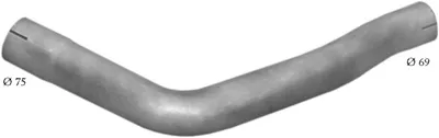 Exhaust Pipe Mercedes-Benz T2/LN1 Van