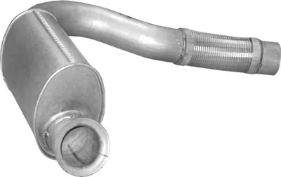Rear silencer POLM 69.203
