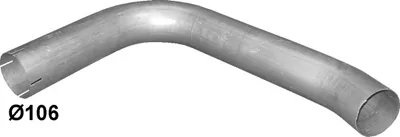 Exhaust pipe POLM 69.205