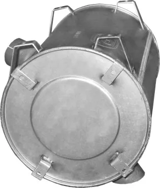 Rear silencer POLM 69.300