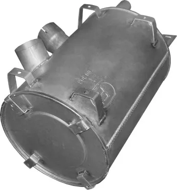 Rear silencer POLM 69.303