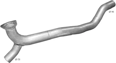 Exhaust pipe POLM 69.52