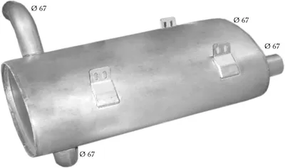 Later silencer POLM 69.67