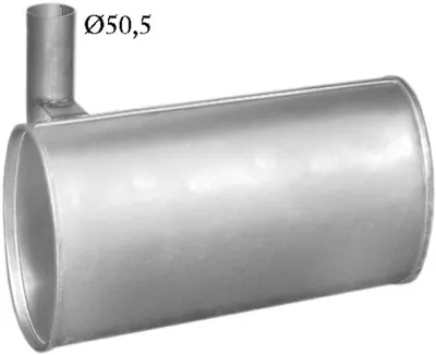 Back silencer POLM 69.72