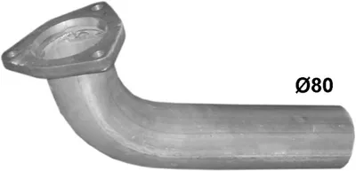 Exhaust tube POLM 69.91