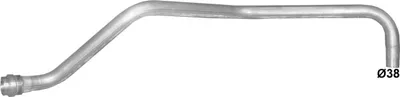 Exhaust tube POLM 69.92