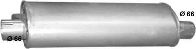 Back silencer POLM 69.98