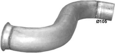 Exhaust pipe POLM 70.14