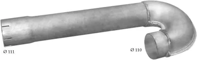 Exhaust tube POLM 71.01
