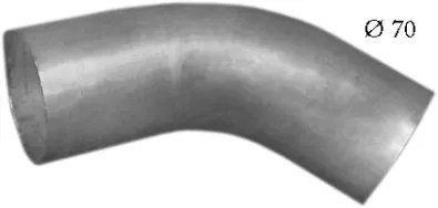 Exhaust pipe POLM 72.00