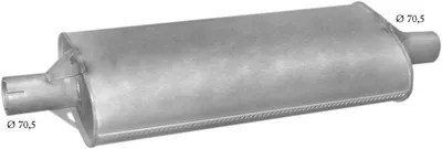 Posterior silencer POLM 72.01