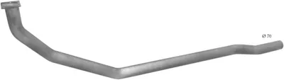 Exhaust pipe POLM 72.02