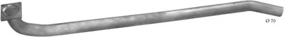 Exhaust tube POLM 72.04