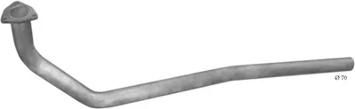 Exhaust pipe POLM 72.06