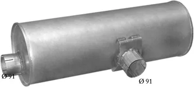 POLMO 75.07 posterior silencer