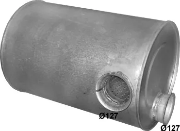 POLMO rear silencer 75.11