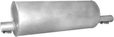 Posterior silencer POLM 76.03