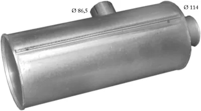 Posterior silencer POLM 77.01