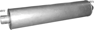 Back silencer POLM 78.00