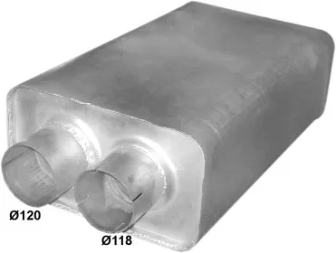 Back silencer POLM 79.01