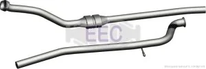 Catalytic Converter Peugeot 406 Break · Peugeot 406