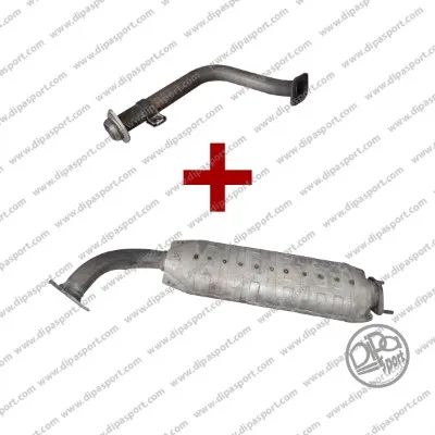 Catalytic Converter Mitsubishi PAJERO III Canvas Top · Mitsubishi PAJERO III