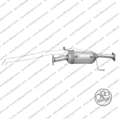 Soot/Particulate Filter, exhaust system Mitsubishi PAJERO IV · Mitsubishi PAJERO IV Van